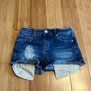 Girls Hudson jean shorts size 12